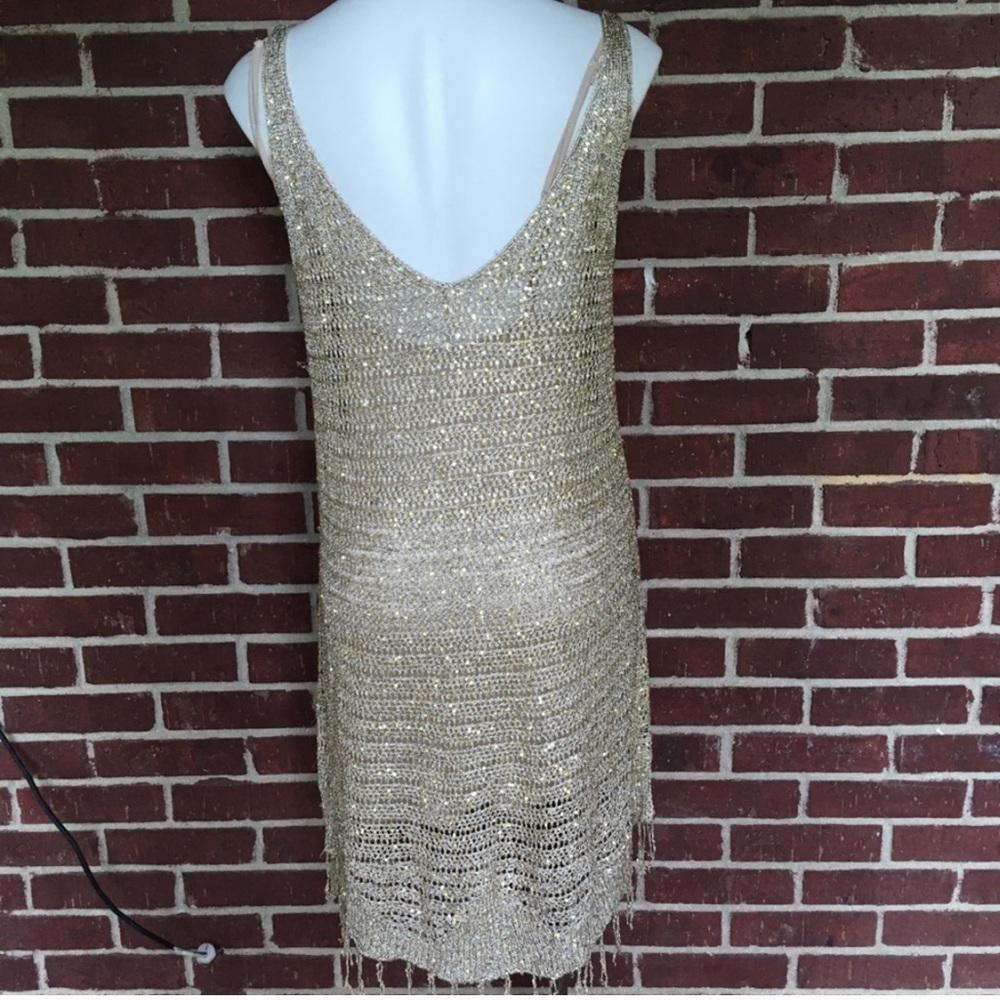 Free People sequin embroidered dress size M - Picture 2 of 8